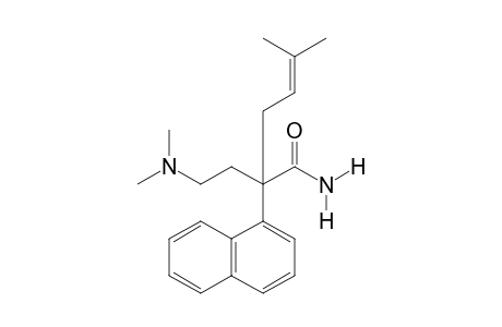 α-[2-(dimethylamino)ethyl]-α-(3-methyl-2-butenyl)-1-naphthaleneacetamide