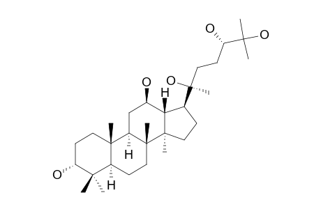 3-ALPHA,12-BETA,20S,24S,25-PENTAHYDROXYDAMMARANE