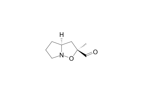 (-)-(3S,5S)-2-METHYL-HEXAHYDRO-PYRROLO-[1,2B]-ISOXAZOLE-2-CARBALDEHYDE