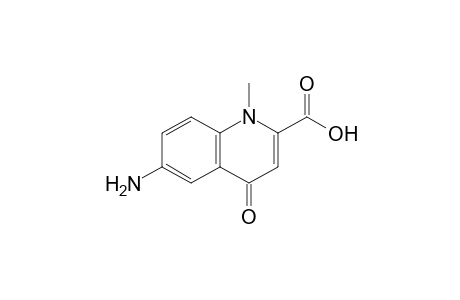 6-Amino-1,4-dihydro-1-methyl-4-oxo-2-quinolinecarboxylic acid