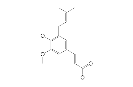 3-DIMETHYLALLYL-FERULIC ACID