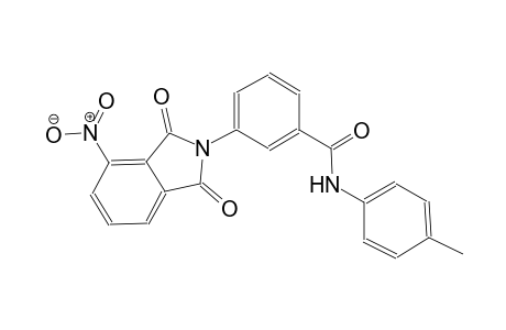 benzamide, 3-(1,3-dihydro-4-nitro-1,3-dioxo-2H-isoindol-2-yl)-N-(4-methylphenyl)-