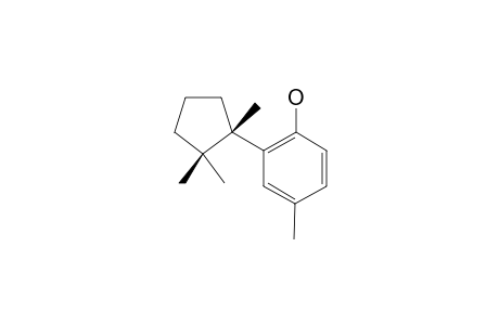 (-)-ALPHA-HERBERTENOL;4-METHYL-2-[(1S)-1,2,2-TRIMETHYLCYCLOPENTYL]-PHENOL