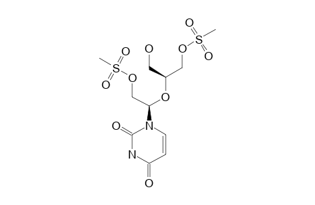 2',3'-BIS-O-(METHYLSULFONYL)-2',3'-SECOURIDINE;1-[(1R)-2-(METHYLSULFONYLOXY)-1-((1R)-2-HYDROXY-1-[(METHYLSULFONYLOXY)-METHYL]-ETHOXY)-ETHYL]-URACIL