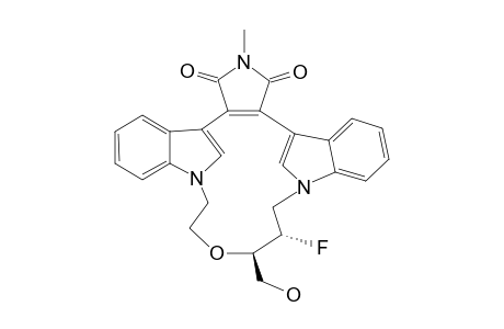 #12A;(18R,19S)-19-FLUORO-18-(HYDROXYMETHYL)-4-METHYL-17-OXA-4,14,21-TRIAZAHEXACYCLO-[19.6.1.1(7,14).0(2,6).0(8,13).0(22,27)]-NONACOSA-1(28),2(6),7(29),8,10,12,