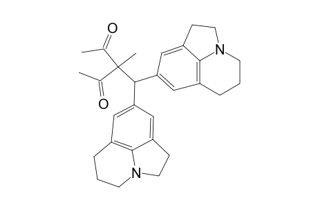 3-METHYL-3-(BIS-(LILOLIDIN-8-YL)-METHYL)-PENTA-2,4-DIONE