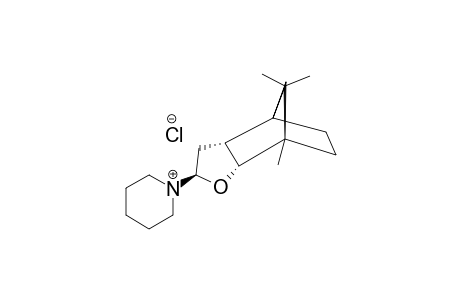 [2S-(2-ALPHA,3A-ALPHA,4-ALPHA,7-ALPHA,7A-ALPHA)]-1-(OCTAHYDRO-7,8,8-TRIMETHYL-4,7-METHANOBENZOFURANE-2-YL)-PIPERIDIN-HYDROCHLORIDE