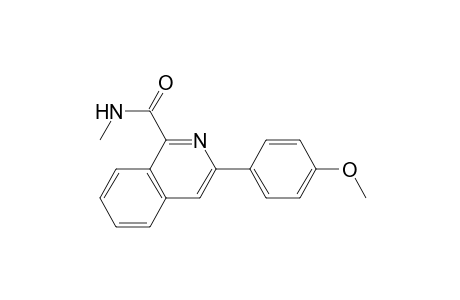 3-(4-Methoxyphenyl)-N-methylisoquinoline-1-carboxamide