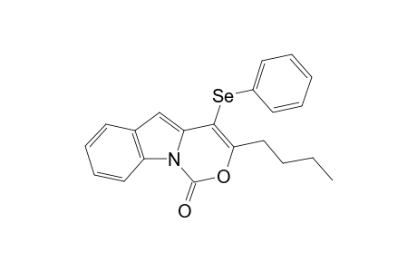 3-Butyl-4-(phenylselanyl)-1H-[1,3]oxazino[3,4-a]indol-1-one