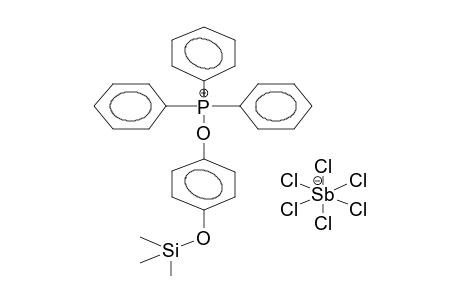 TRIPHENYL(PARA-TRIMETHYLSILYLOXYPHENOXY)PHOSPHONIUMHEXACHLOROANTIMONATE