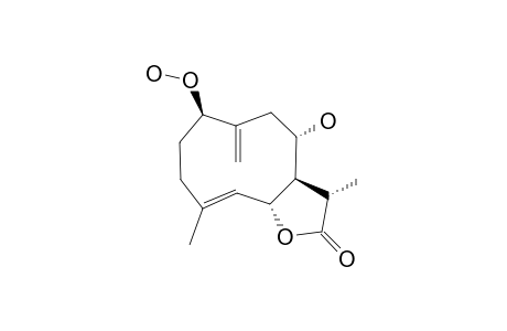 1-BETA-HYDROPEROXY-8-ALPHA-HYDROXY-GERMACRA-4,10(14)-DIEN-6-BETA,7-ALPHA-11-BETA-H-12,6-OLIDE