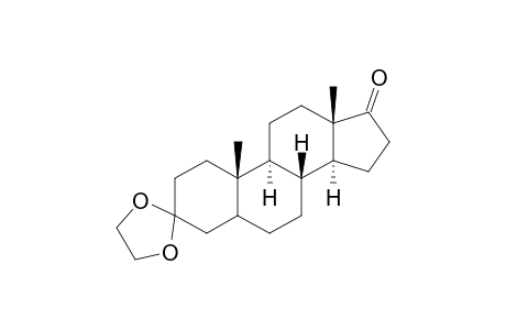 (8'R,9'S,10'S,13'S,14'S)-10',13'-dimethyl-17'-spiro[1,3-dioxolane-2,3'-2,4,5,6,7,8,9,11,12,14,15,16-dodecahydro-1H-cyclopenta[a]phenanthrene]one