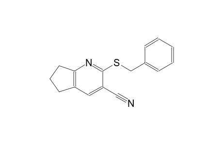 2-(benzylsulfanyl)-6,7-dihydro-5H-cyclopenta[b]pyridine-3-carbonitrile