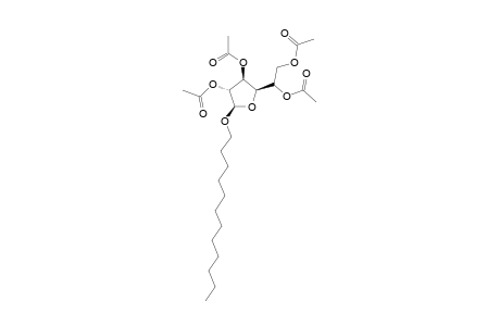 N-DODECYL-2,3,5,6-TETRA-O-ACETYL-BETA-D-GLUCOFURANOSIDE