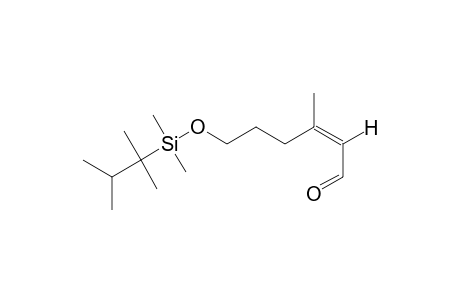 (Z)-3-METHYL-6-(DIMETHYLTHEXYLSILOXY)-HEX-2-ENAL