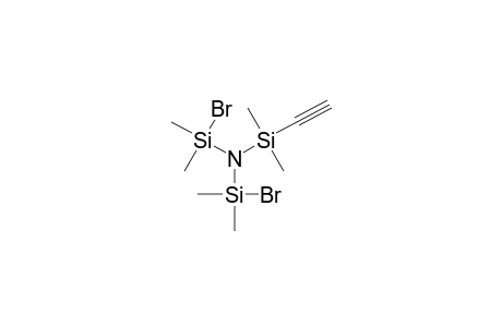 BIS-(DIMETHYLBrOMOSILYL)-(ETHYNYLDIMETHYLSILYL)-METHANE