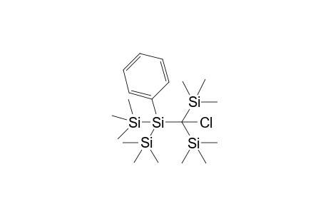 [Chloro-bis(trimethylsilyl)methyl]-phenyl-bis(trimethylsilyl)silane