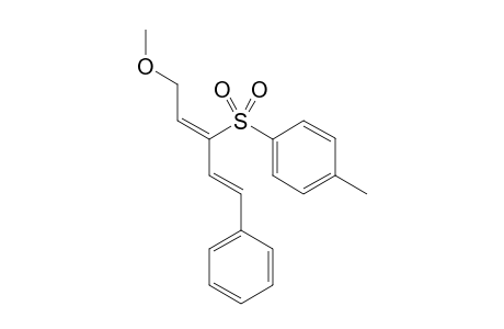 (1E,3Z)-1-Phenyl-3-(4-methylphenyl)sulfonyl-5-methoxy-1,3-pentadiene