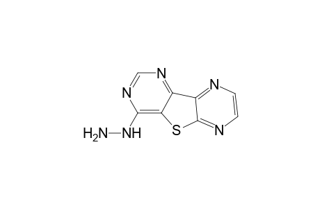 Pyrazino[2',3':4,5]thieno[3,2-d]pyrimidin-4(1H)-one, hydrazone