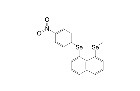 1-(METHYLSELANYL)-8-(PARA-NITROPHENYLSELANYL)-NAPHTHALENE