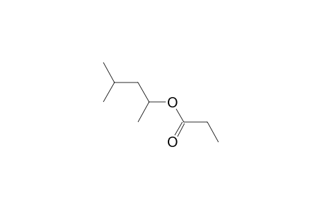 4-METHYL-2-PENTANOL, PROPIONATE