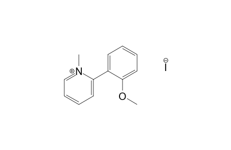 2-(o-methoxyphenyl)-1-methylpyridinium iodide