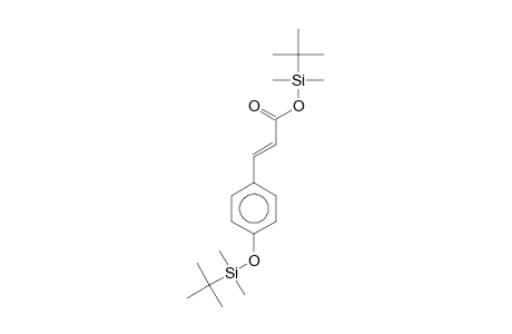 Cinnamic acid, 4-(t-butyldimethylsilyloxy)-, t-butyldimethylsilyl ester