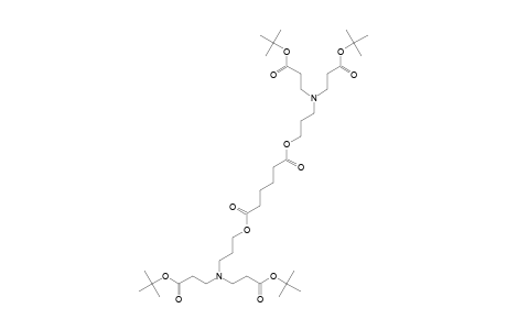 4-CASCADE:ADIPIC-ACID-[2-1,8]:(1-AZABUTYLIDENE):TERT.-BUTYL-PROPYLESTER