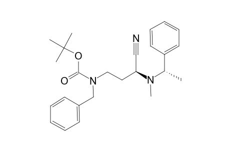 TERT.-BUTYL-(2S)-N-BENZYL-N-[3-CYANO-3-[METHYL-(1-PHENYLETHYL)-AMINO]-PROPYL]-CARBAMATE