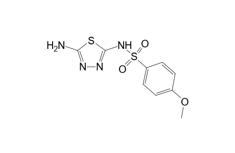 N-(5-Amino-1H-1,3,4-trhiadiazol-2-yl)-4-methoxybenzenesulfonamide