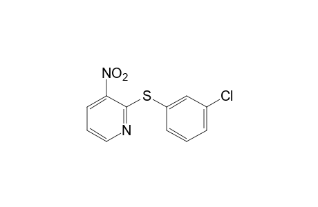 2-[(m-chlorophenyl)thio]-3-nitropyridine