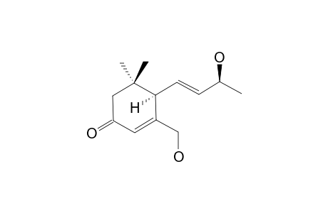 (6R,7E,9S)-MEGASTIGMAN-3-ONE-4,7-DIENE-9,13-DIOL;GLOCHIDIONIONOL-C