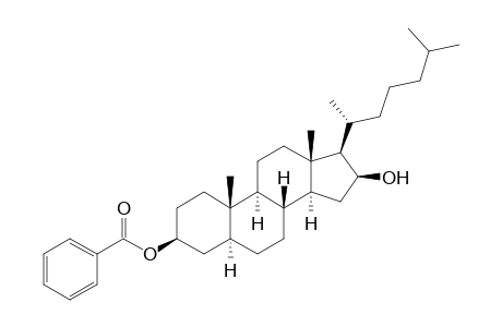 5-.alpha.-Cholest-3.beta.,16.beta.-diol 3.beta.-benzoate