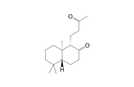 ent-15,16,20-trinorlabdan-8,13-dione