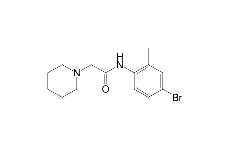 4'-bromo-1-piperidineaceto-o-toluidide