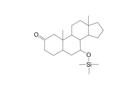 5.ALPHA.-ANDROSTAN-7.ALPHA.-OL-2-ONE(7.ALPHA.-TRIMETHYLSILYL ETHER)