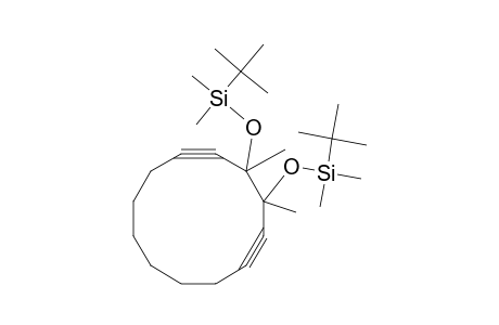 tert-Butyl-[12-[tert-butyl(dimethyl)silyl]oxy-1,12-dimethyl-cyclododeca-2,10-diyn-1-yl]oxy-dimethyl-silane