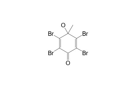 2,3,5,6-Tetra-bromo-4-hydroxy-4-methylcyclohexa-2,5-dienone