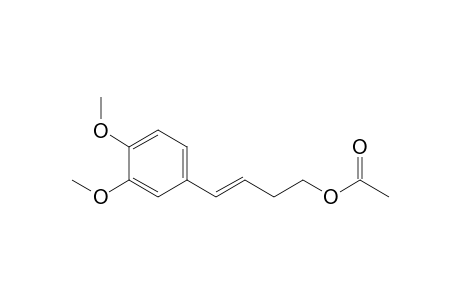 3-Buten-1-ol, 4-(3,4-dimethoxyphenyl)-, acetate, (E)-