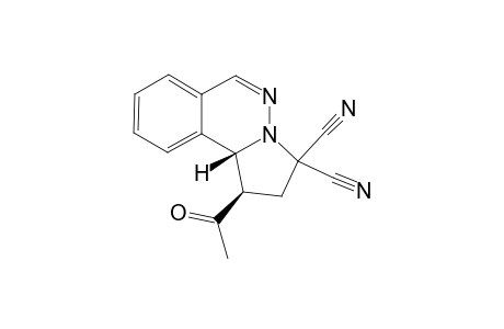 1-EXO-ACETYL-3,3-DICYANO-1,2,3,10B-TETRAHYDROPYRROLO-[2,1-A]-PHTHALAZINE