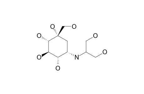 (1S)-(1-(OH),2,4,5/1,3)-5-([(2-HYDROXY-1-(HYDROXYMETHYL)-ETHYL]-AMINO)-1-C-(HYDROXYMETHYL)-1,2,3,4-CYCLOHEXANETETROL;AO-128