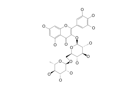 MYRICETIN-3-RUTINOSIDE;MYRICETIN-3-O-(6''-O-ALPHA-L-RHAMNOPYRANOSYL)-BETA-D-GLUCOPYRANOSIDE