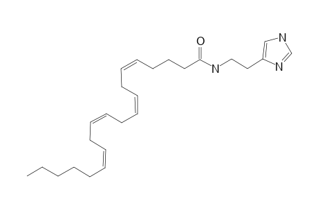 (5Z,8Z,11Z,14Z)-N-[2-(1H-IMIDAZOL-4-YL)-ETHYL]-5,8,11,14-EICOSATETRAENAMIDE