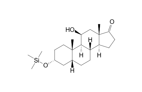 5.BETA.-ANDROSTANE-3.ALPHA.,11.BETA.-DIOL-17-ONE-TRIMETHYLSILYL ETHER