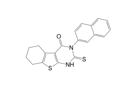 3-(Naphthalen-2-yl)-2-thioxo-2,3,5,6,7,8-hexahydrobenzo[4,5]thieno[2,3-d]pyrimidin-4-one