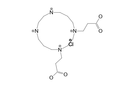 1,4-BIS-(2-CARBOXYETHYL)-1,4,8,11-TETRAAZACYCLOTETRADECANE-TETRAHYDROCHLORIDE