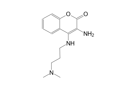 3-amino-4-{[3-(dimethylamino)propyl]amino}-2H-chromen-2-one