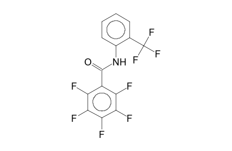 2,3,4,5,6-pentafluoro-N-[2-(trifluoromethyl)phenyl]benzamide