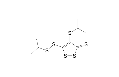 4-ISOPROPYLTHIO-5-ISOPROPYLDITHIO-1,2-DITHIOLE-3-THIONE