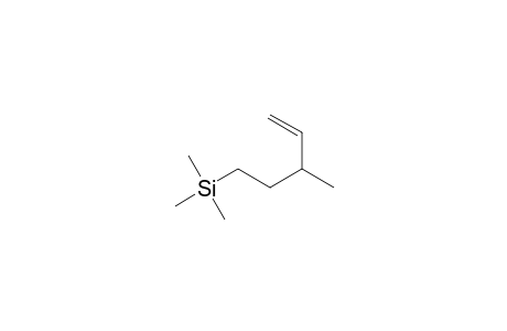 Silane, trimethyl(3-methyl-4-pentenyl)-